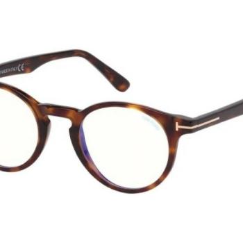 Tom Ford FT5557-B 052 M (46) Havana Unisex Dioptriás szemüvegek kép