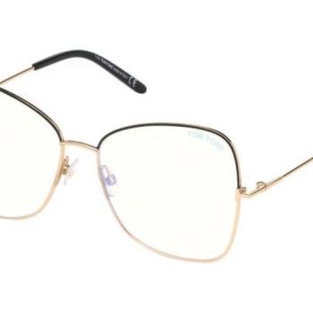 Tom Ford FT5571-B 001 ONE SIZE (55) Fekete Férfi Dioptriás szemüvegek kép