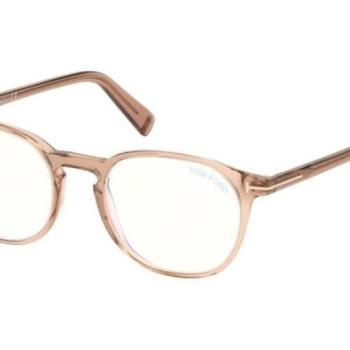 Tom Ford FT5583-B 057 L (52) Bézs Unisex Dioptriás szemüvegek kép