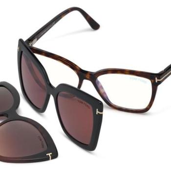 Tom Ford FT5641-B 054 ONE SIZE (53) Havana Férfi Dioptriás szemüvegek kép