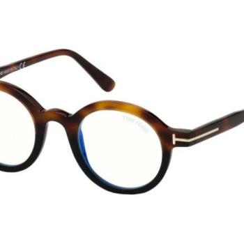 Tom Ford FT5664-B 056 ONE SIZE (45) Havana Unisex Dioptriás szemüvegek kép