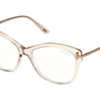 Tom Ford FT5705-B 045 ONE SIZE (56) Barna Férfi Dioptriás szemüvegek kép