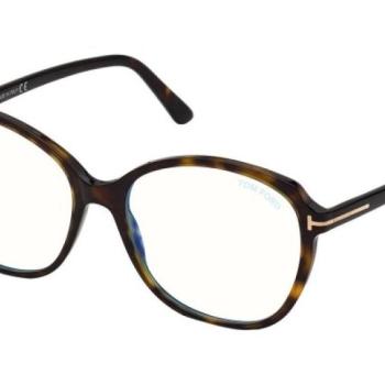 Tom Ford FT5708-B 052 ONE SIZE (57) Havana Férfi Dioptriás szemüvegek kép