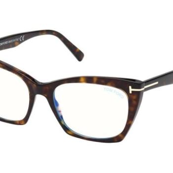 Tom Ford FT5709-B 052 ONE SIZE (54) Havana Férfi Dioptriás szemüvegek kép