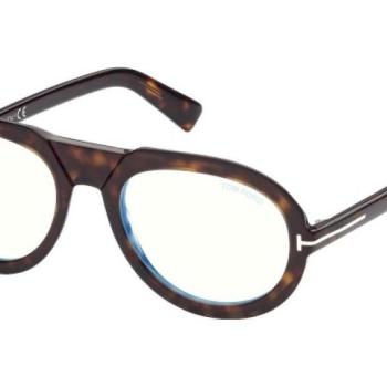 Tom Ford FT5756-B 052 ONE SIZE (53) Havana Női Dioptriás szemüvegek kép