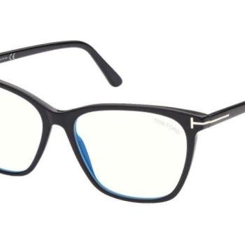 Tom Ford FT5762-B 001 ONE SIZE (55) Fekete Férfi Dioptriás szemüvegek kép