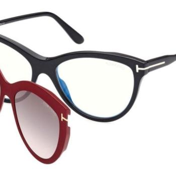 Tom Ford FT5772-B 001 ONE SIZE (55) Fekete Férfi Dioptriás szemüvegek kép