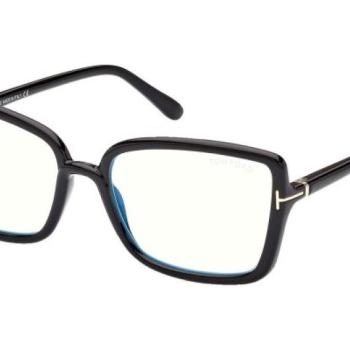 Tom Ford FT5813-B 001 ONE SIZE (56) Fekete Férfi Dioptriás szemüvegek kép