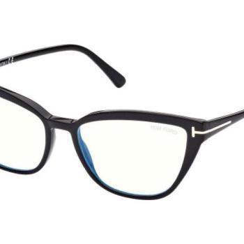 Tom Ford FT5825-B 001 ONE SIZE (55) Fekete Férfi Dioptriás szemüvegek kép