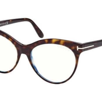 Tom Ford FT5827-B 052 ONE SIZE (55) Havana Férfi Dioptriás szemüvegek kép