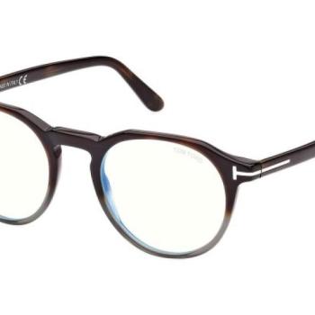 Tom Ford FT5833-B 056 ONE SIZE (49) Havana Női Dioptriás szemüvegek kép