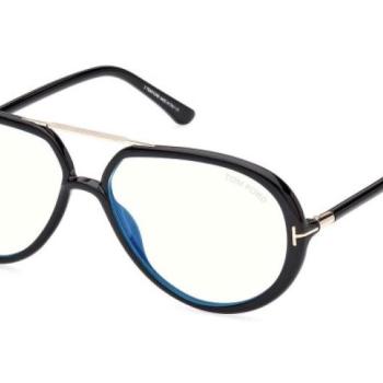 Tom Ford FT5838-B 001 ONE SIZE (57) Fekete Unisex Dioptriás szemüvegek kép