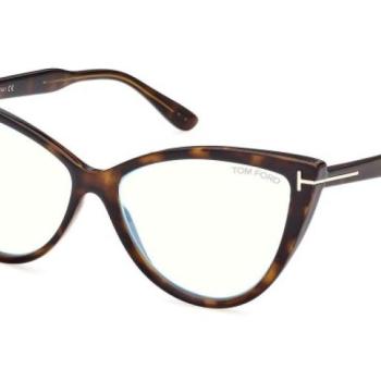 Tom Ford FT5843-B 052 ONE SIZE (56) Havana Férfi Dioptriás szemüvegek kép