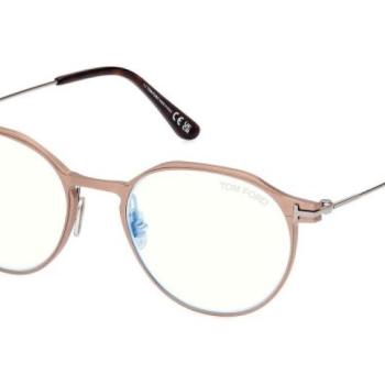 Tom Ford FT5866-B 035 ONE SIZE (52) Barna Női Dioptriás szemüvegek kép