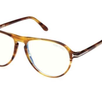 Tom Ford FT5869-B 050 ONE SIZE (54) Barna Női Dioptriás szemüvegek kép