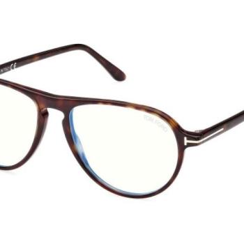 Tom Ford FT5869-B 052 ONE SIZE (54) Havana Női Dioptriás szemüvegek kép