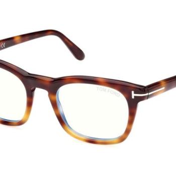 Tom Ford FT5870-B 056 ONE SIZE (50) Havana Női Dioptriás szemüvegek kép