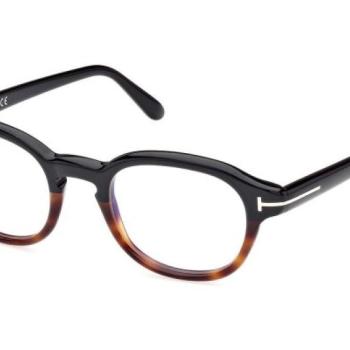 Tom Ford FT5871-B 005 ONE SIZE (49) Havana Női Dioptriás szemüvegek kép