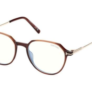 Tom Ford FT5875-B 048 ONE SIZE (52) Barna Női Dioptriás szemüvegek kép