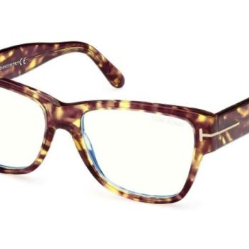 Tom Ford FT5878-B 055 ONE SIZE (55) Havana Férfi Dioptriás szemüvegek kép