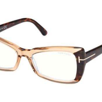 Tom Ford FT5879-B 045 ONE SIZE (55) Barna Férfi Dioptriás szemüvegek kép