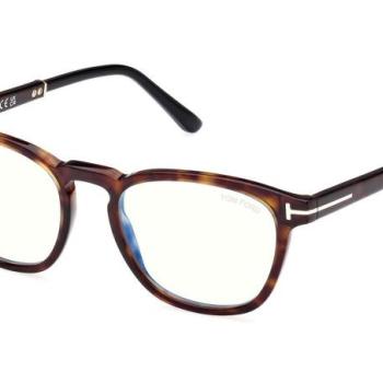 Tom Ford FT5890-B 056 ONE SIZE (51) Havana Unisex Dioptriás szemüvegek kép