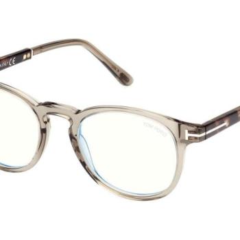 Tom Ford FT5891-B 095 ONE SIZE (49) Szürke Unisex Dioptriás szemüvegek kép