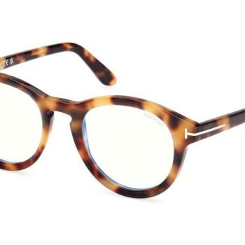 Tom Ford FT5940-B 053 ONE SIZE (49) Havana Unisex Dioptriás szemüvegek kép