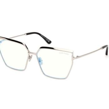 Tom Ford FT5946-B 016 ONE SIZE (57) Ezüst Férfi Dioptriás szemüvegek kép