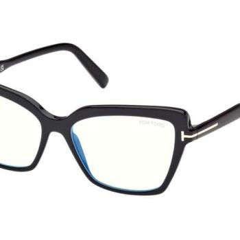 Tom Ford FT5948-B 001 ONE SIZE (55) Fekete Férfi Dioptriás szemüvegek kép