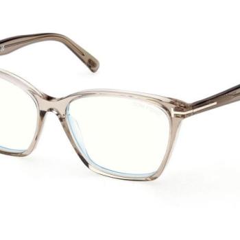 Tom Ford FT5949-B 045 ONE SIZE (56) Barna Férfi Dioptriás szemüvegek kép