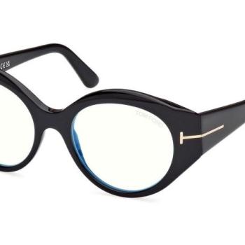 Tom Ford FT5950-B 001 ONE SIZE (53) Fekete Férfi Dioptriás szemüvegek kép