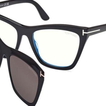 Tom Ford FT5971-B 001 ONE SIZE (54) Fekete Férfi Dioptriás szemüvegek kép