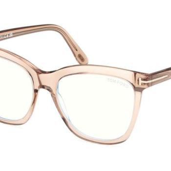 Tom Ford FT6042-B 045 ONE SIZE (54) Barna Férfi Dioptriás szemüvegek kép