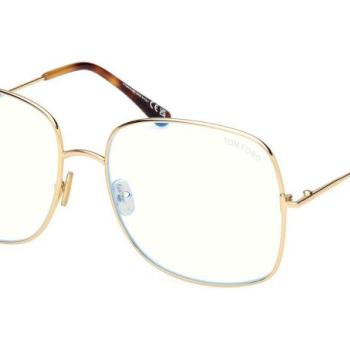 Tom Ford FT6048-B 030 ONE SIZE (59) Arany Férfi Dioptriás szemüvegek kép