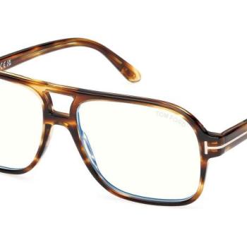 Tom Ford FT6058-B 055 ONE SIZE (58) Havana Női Dioptriás szemüvegek kép
