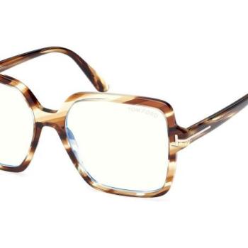 Tom Ford FT6063-B 055 ONE SIZE (56) Havana Férfi Dioptriás szemüvegek kép