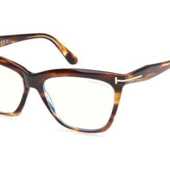 Tom Ford FT6064-B 055 ONE SIZE (56) Havana Férfi Dioptriás szemüvegek kép