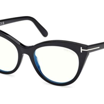 Tom Ford FT6091-B 001 ONE SIZE (53) Fekete Férfi Dioptriás szemüvegek kép
