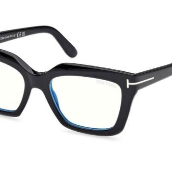 Tom Ford FT6093-B 001 ONE SIZE (53) Fekete Férfi Dioptriás szemüvegek kép