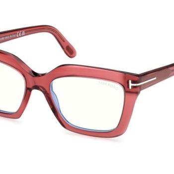 Tom Ford FT6093-B 069 ONE SIZE (53) Vörös Férfi Dioptriás szemüvegek kép