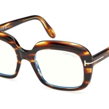 Tom Ford FT6096-B 055 ONE SIZE (53) Havana Férfi Dioptriás szemüvegek kép