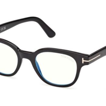 Tom Ford FT6130-B 001 ONE SIZE (48) Fekete Unisex Dioptriás szemüvegek kép