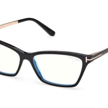 Tom Ford FT6135-B 001 ONE SIZE (56) Fekete Férfi Dioptriás szemüvegek kép