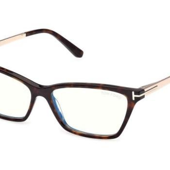 Tom Ford FT6135-B 052 ONE SIZE (56) Havana Férfi Dioptriás szemüvegek kép