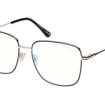Tom Ford FT6136-B 001 ONE SIZE (56) Fekete Férfi Dioptriás szemüvegek kép
