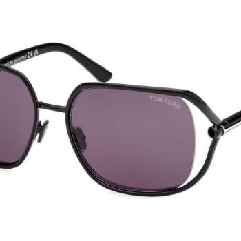 Tom Ford Goldie FT1092 01A ONE SIZE (60) Fekete Férfi Napszemüvegek kép