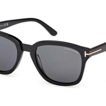 Tom Ford Graydon FT1213 01D Polarized ONE SIZE (53) Fekete Női Napszemüvegek kép