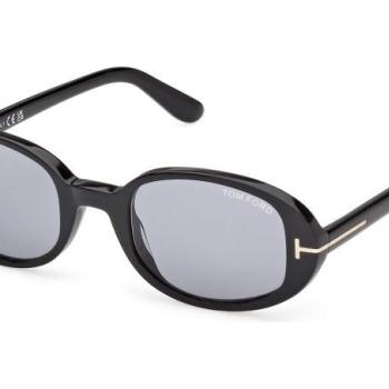 Tom Ford Iggy FT1364 01A ONE SIZE (49) Fekete Férfi Napszemüvegek kép
