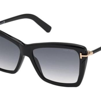 Tom Ford Leah FT0849 01B ONE SIZE (64) Fekete Férfi Napszemüvegek kép